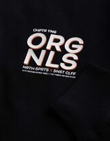 T-shirt &agrave; manches longues - Coupe oversize - noir