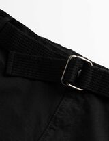 Cargoshorts - Ripstop - schwarz