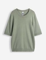 Pullover - Kurze &Auml;rmel - Khaki