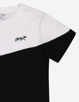 T-shirt - Borduursels - zwart