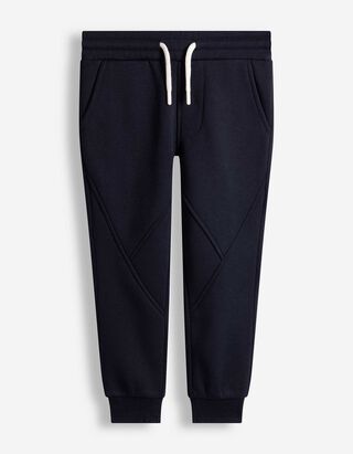 Jogginghose - Labelpatch - Dunkelblau