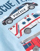 Longsleeve - Katoen - lichtblauw