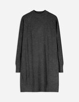 Strickkleid - Kaschmir - grau