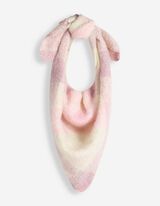 Schal - Karomuster - Off-White