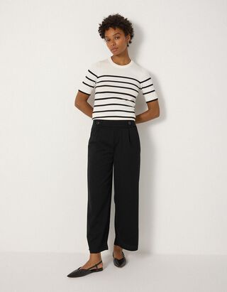 Culotte - Jogger Fit - Schwarz