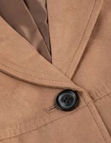 Jas - Imitatie suède - bruin