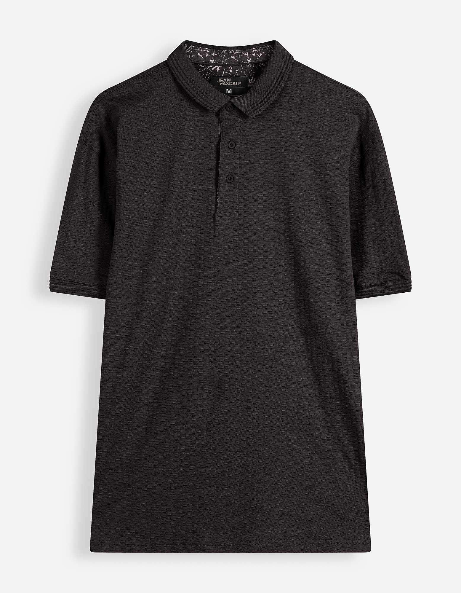 Polo - Unicolore - Noir