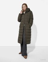 Palton matlasat - Material respirabil - Verde inchis