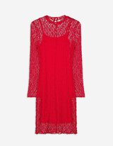 Abito - Sottoveste - rosso