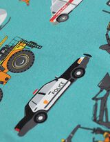 Majica kratkih rukava - Prednji otisak - tirkizna