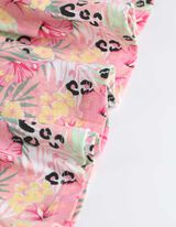 Kleid in A-Linie - Florales Muster