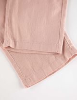 Pantalone za džoging - Me&scaron;avina lana - roze