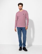 Pullover - Labelpatch - pink