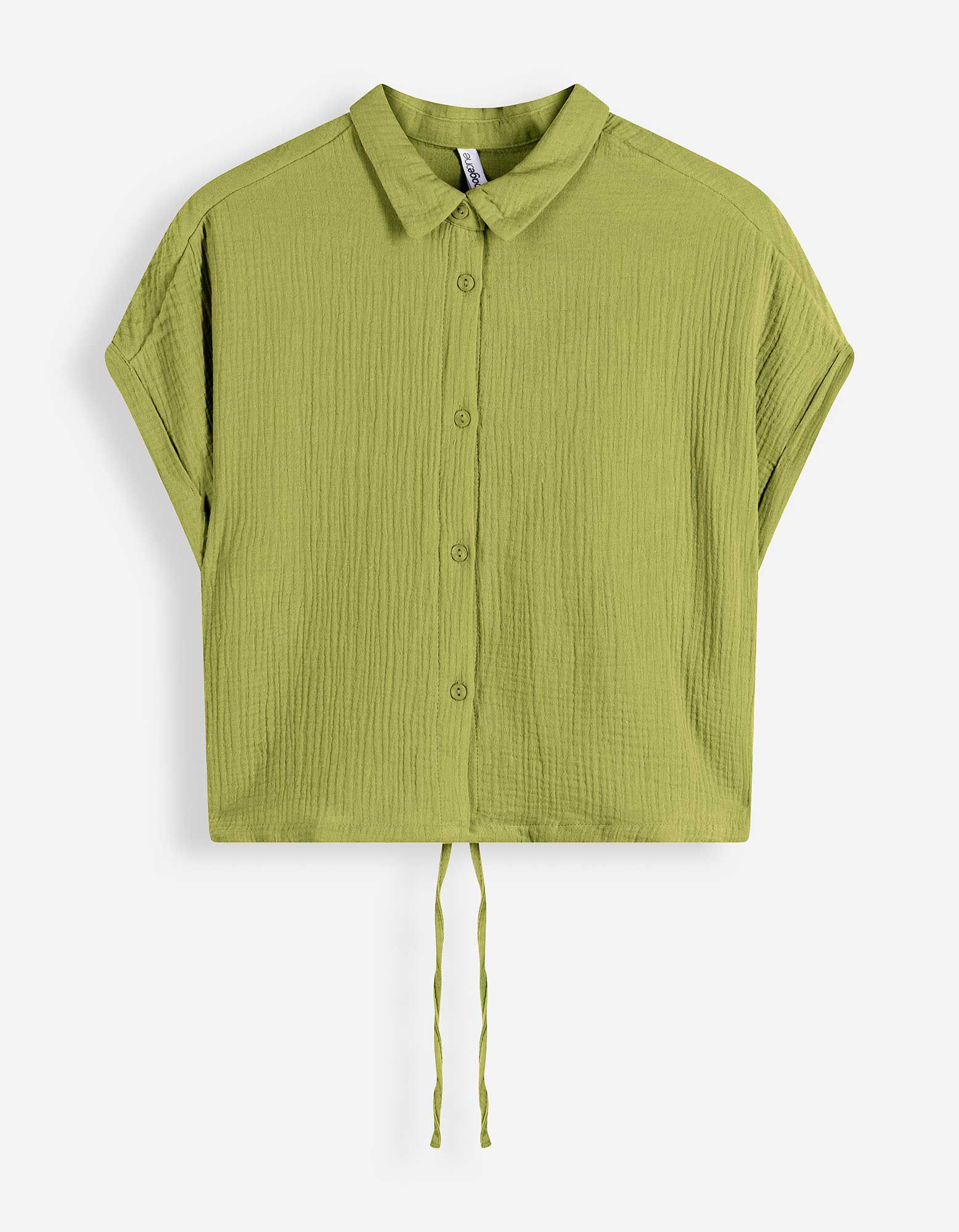 Chemise - Mousseline - Vert