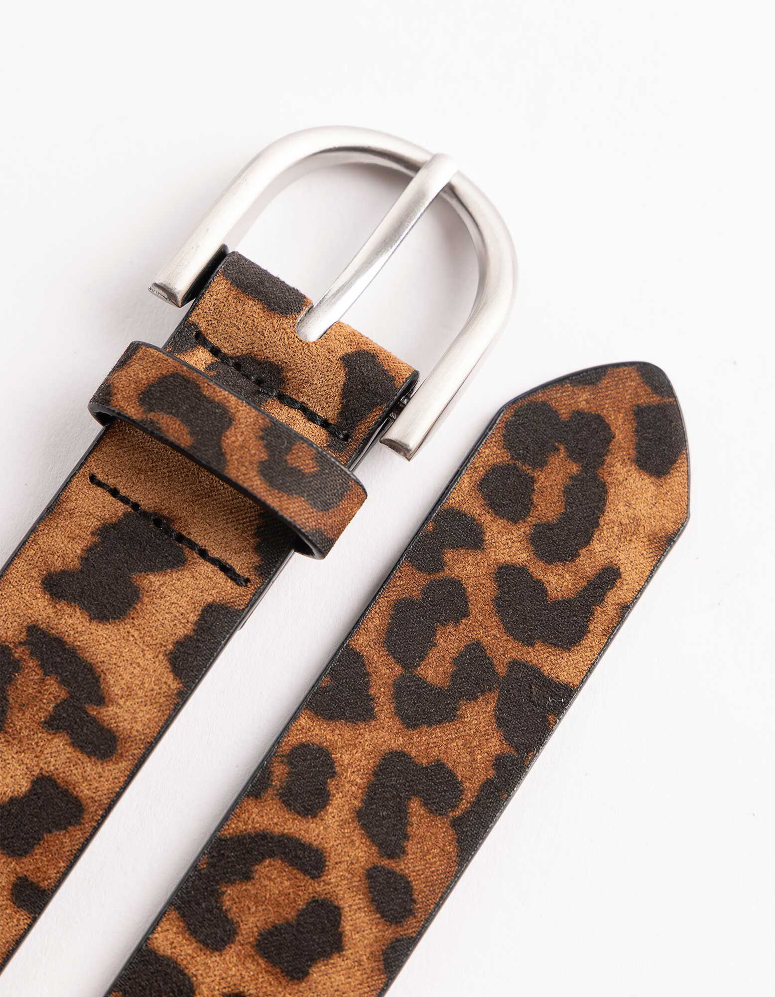 Riem - Luipaardprint - bruin