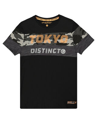 Herren T-Shirt mit gummiertem Print