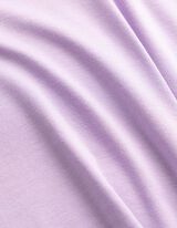 T-Shirt - Knotendetail - lila