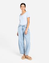 Mar&scaron;kinėliai - Medvilnės mi&scaron;inys - sviesiai melynas