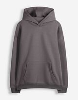 Sweatshirt - Oversized Fit - Dunkelgrau