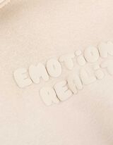 Hoodie - Kapuze - beige