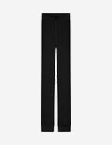 Leggings - einfarbig - schwarz
