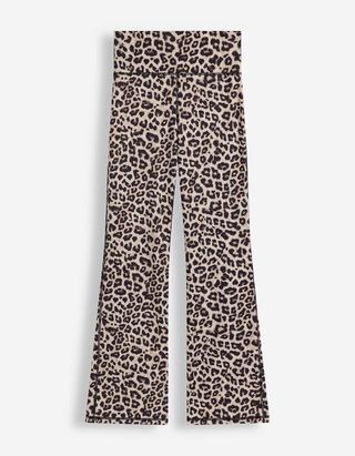 legginsy - Rozkloszowany kr&oacute;j - bialy