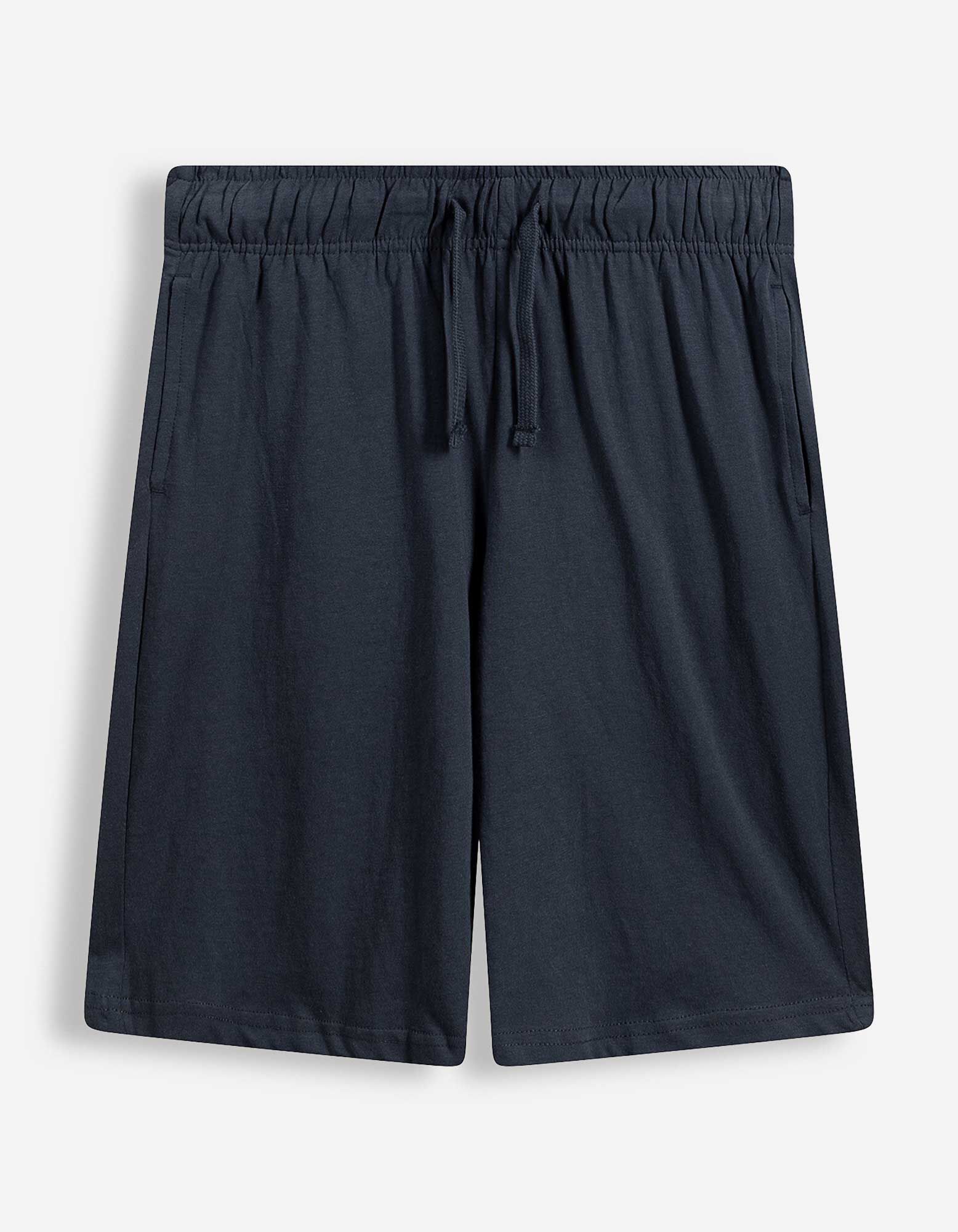 Set od majice kratkih rukava i pantalona - Spu&scaron;tena ramena - plava