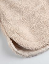 Kabát - Plüss - bezs