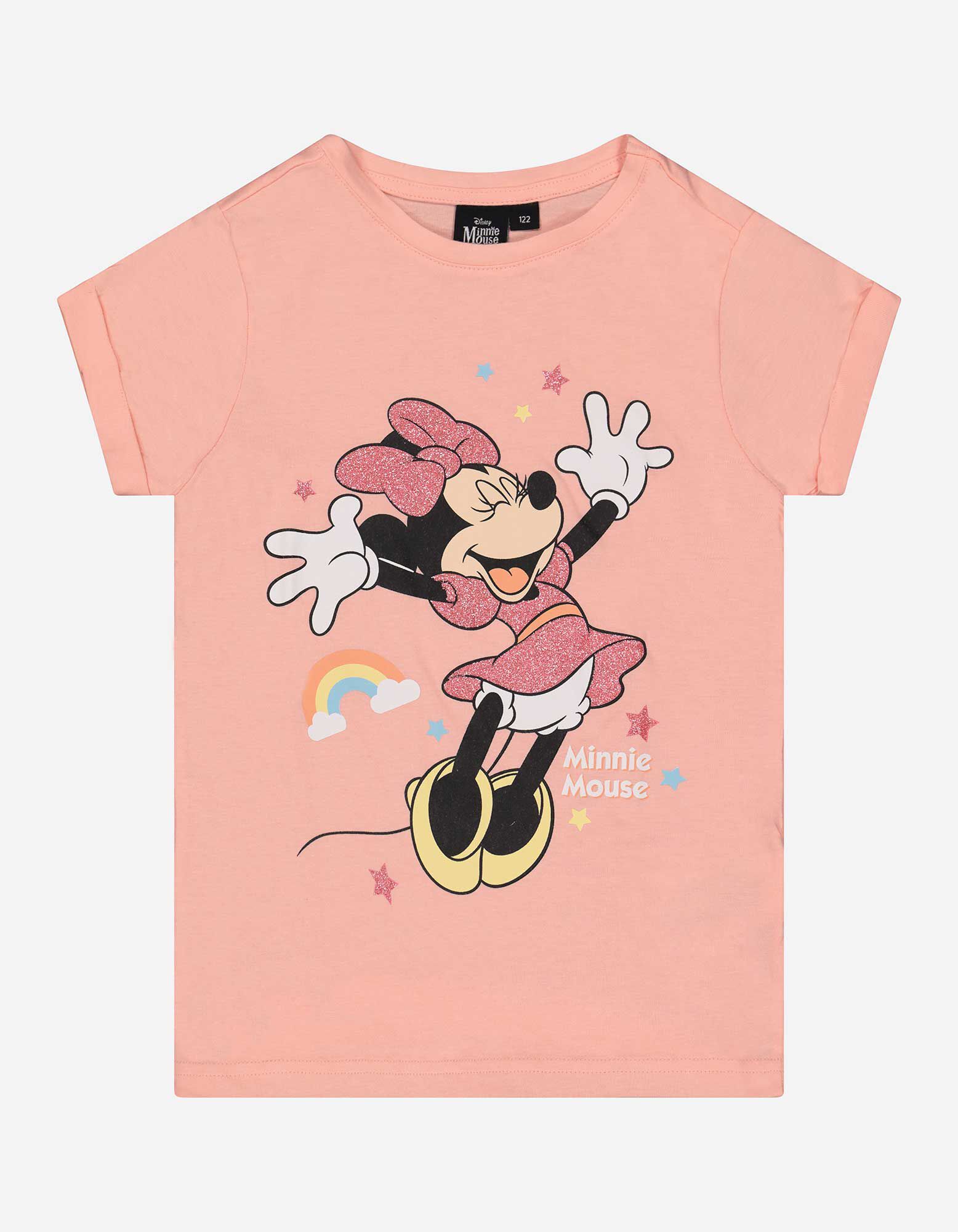 T-shirt - Minnie Mouse - lichtrood