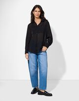 Halenka - polyester - cerná