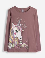Longsleeve - Print - Bessenrood