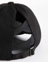 Baseballpet - Effen - zwart