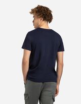 Marškinėliai - Užrašas - tamsiai melynas