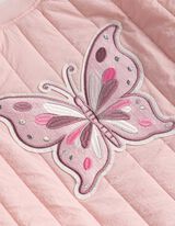 Jacke - Stickereien - rosa