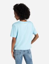 T-shirt - Statement - celeste