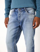 Jeans - Tapered Fit - blau