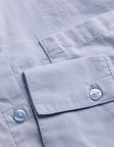 Overhemdblouse - Zachte touch - lichtblauw