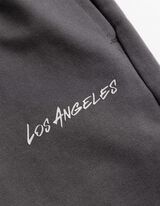 Bermuda  - Sweatstof - donkergrijs