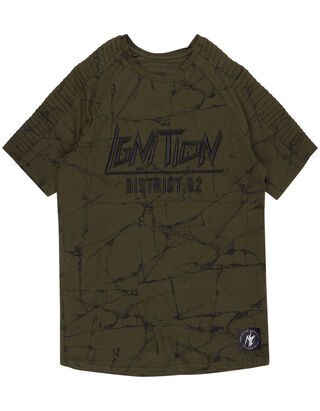 Herren T-Shirt mit Logo-Stickerei&nbsp;