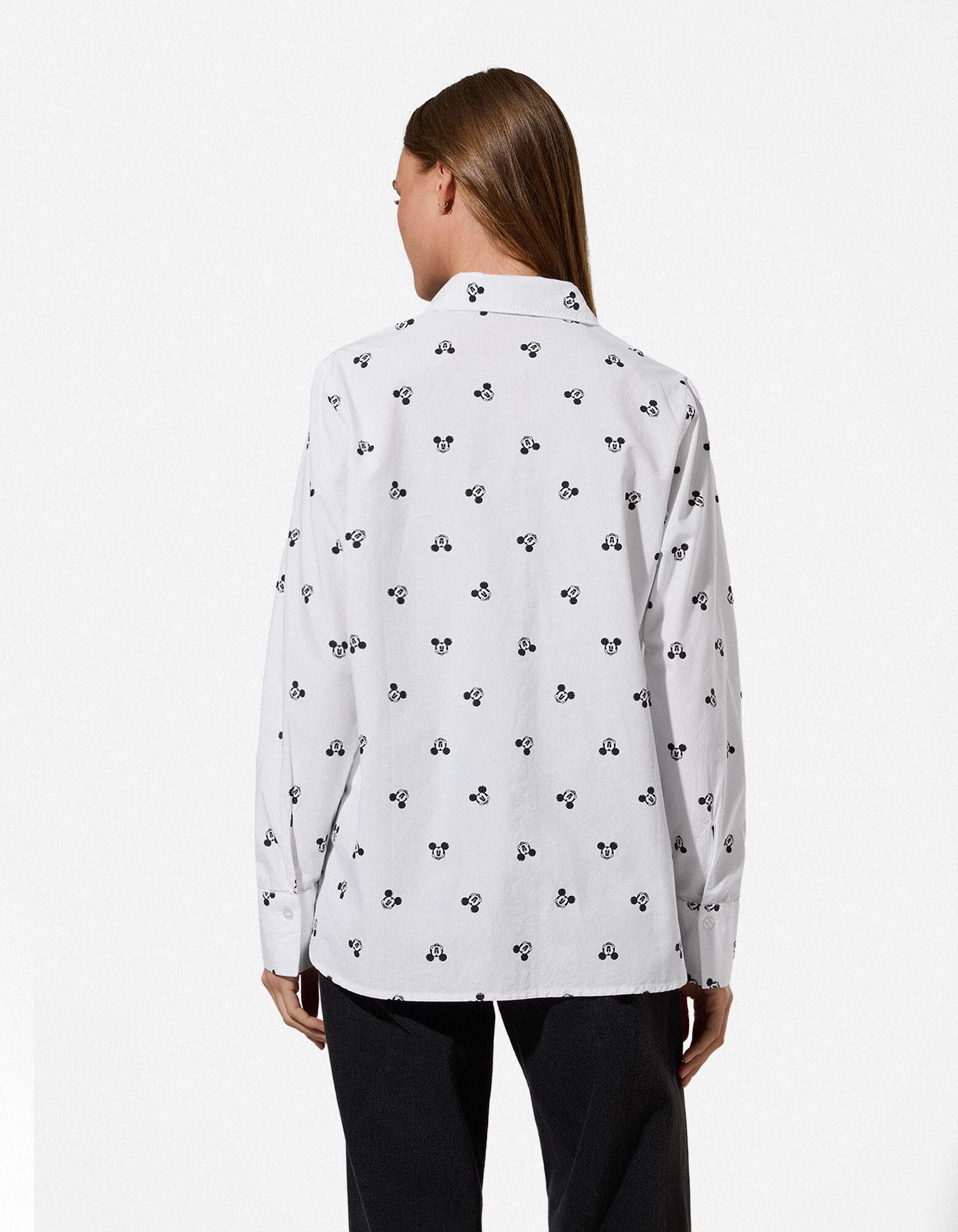 Blouse - Mickey Mouse - wit