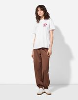 Tričko - Potisk - bílá