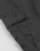 Pantacourt - Unicolore - Gris foncé