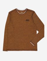 Herren Langarmshirt - Double-Layer-Look
