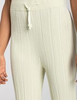 Hlače - Rebrasta struktura - svijetlo zelena