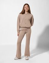 Hose - einfarbig - hellbraun