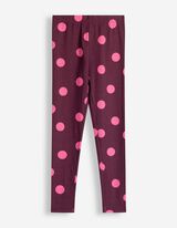 Leggings - Imprim&eacute; all-over - rouge fonc&eacute;