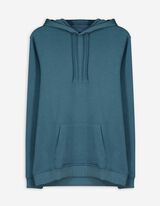 Hoodie - Katoenmix - blauw