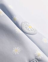 Softshelljacke - Allover-Print - hellblau