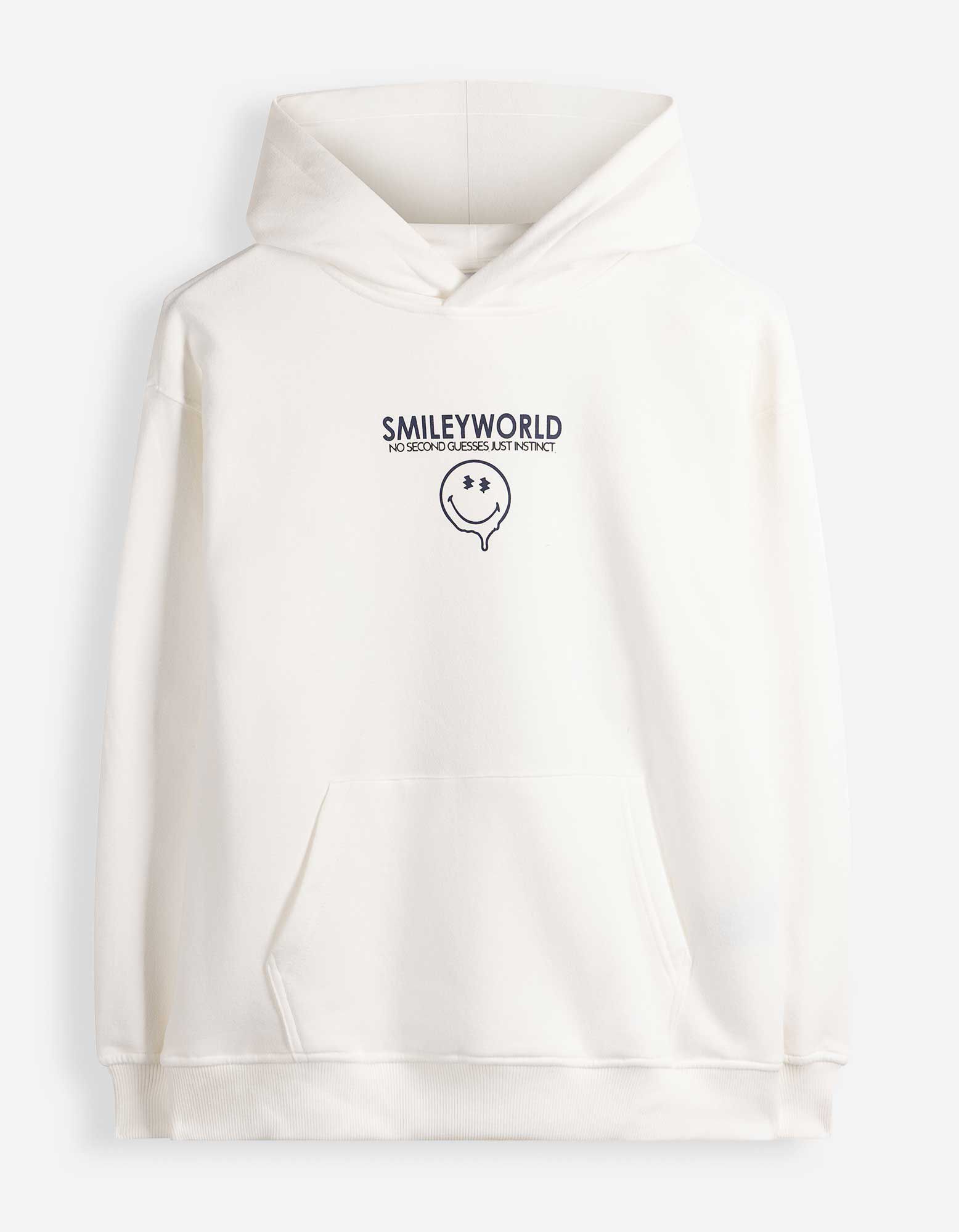 Hoodie - SmileyWorld&reg; - Off-White
