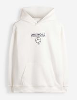 Hoodie - SmileyWorld&reg; - Off-White